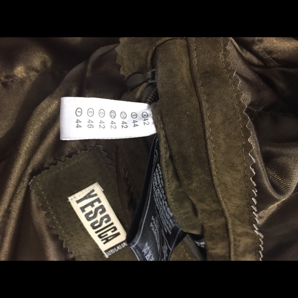 Brown Suede jacket  Yessica - Picture 7 of 7